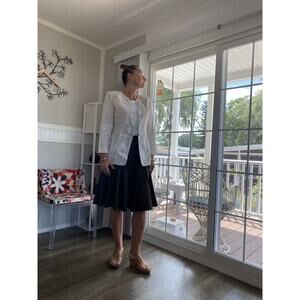 POROTHY SCHOELEN SIVER CONNECTION VINTAGE BLAZER SAFARI PRINT 6